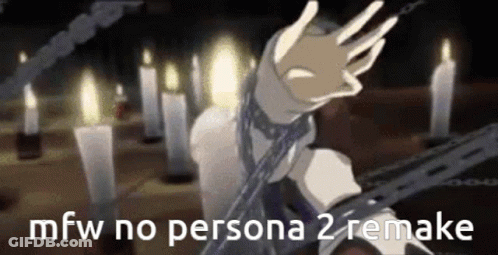 Person Chained To Table Mfw No Persona 2 Remake GIF