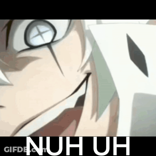 Person Close Up Nuh Uh GIF