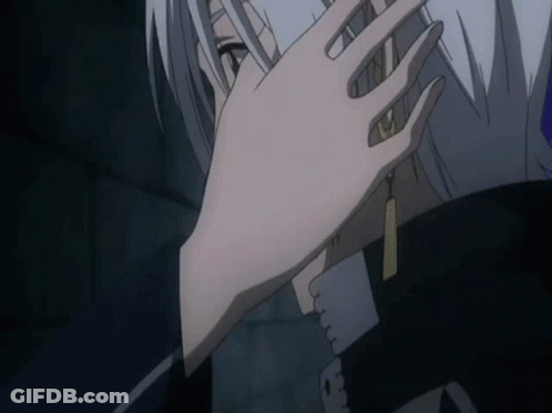 Person Covering Face With Hand GIF