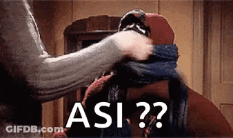 Person Covering Mouth With Scarf Saying Asi GIF