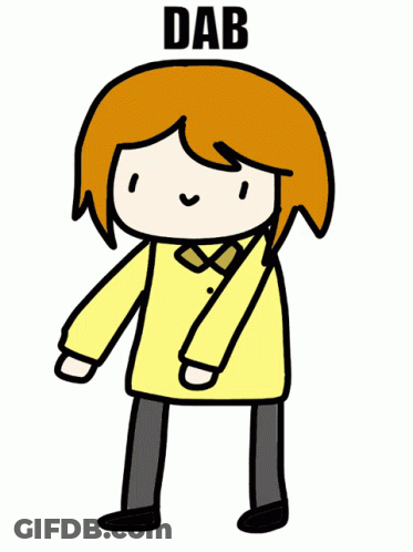 Person Dab Drawing GIF