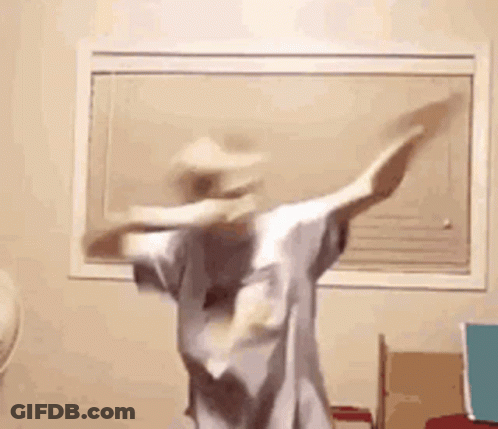 Person Dancing In Room With Boxes GIF