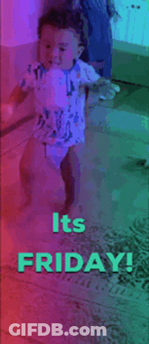 Person Dancing Saying Its Friday GIF