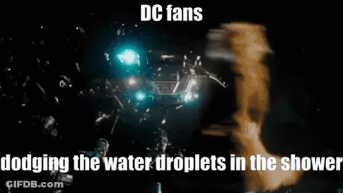 Person Dodging Water Droplets In Shower GIF
