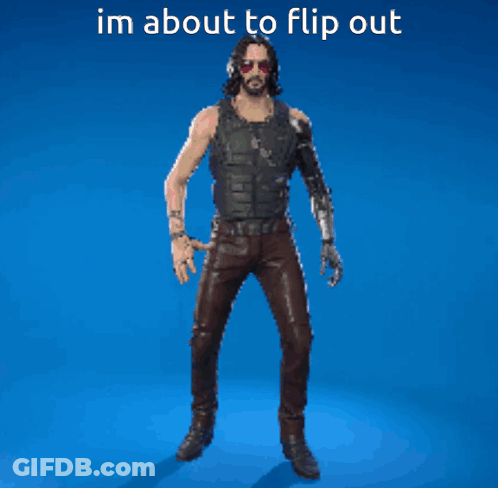 Person Doing Handstand Saying Im About To Flip Out GIF