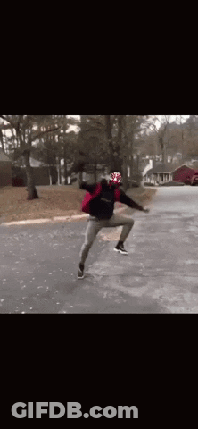 Person Doing Skateboard Trick GIF