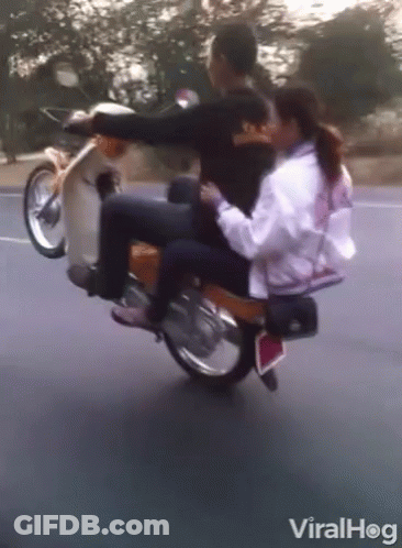 Person Doing Trick On Yamaha Dirt Bike GIF