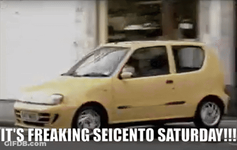 Person Driving Car With Smoking Tire GIF
