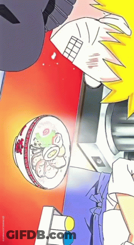 Person Eating Ramen GIF