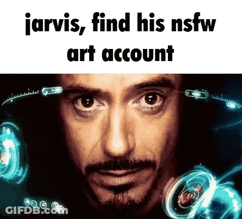 Person Face Saying Jarvis Slime His Ahh GIF