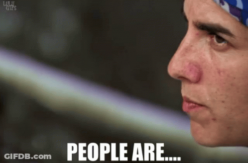 Person Face Saying People GIF