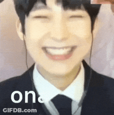 Person Face With White On GIF