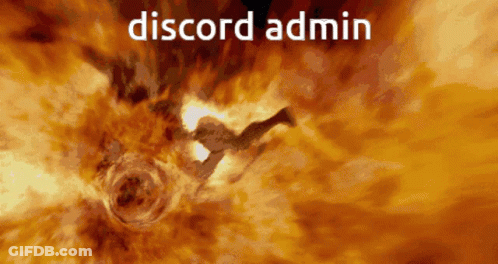 Person Falling Into Hole Discord Admin GIF