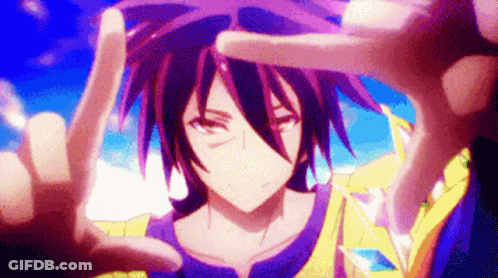 Person Framing Blue Sky GIF