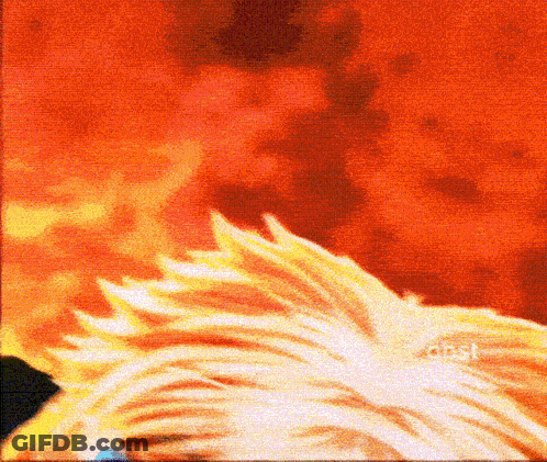 Person Hair With Ghost Written GIF