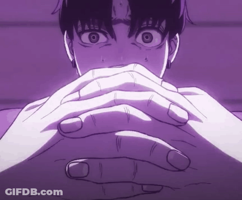 Person Hands Folded Close Up GIF