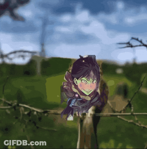 Person Hanging From Tree GIF