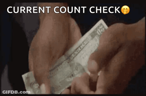 Person Holding 20 Dollar Bill GIF