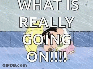 Person Holding Baby Saying What Is Really Going On GIF