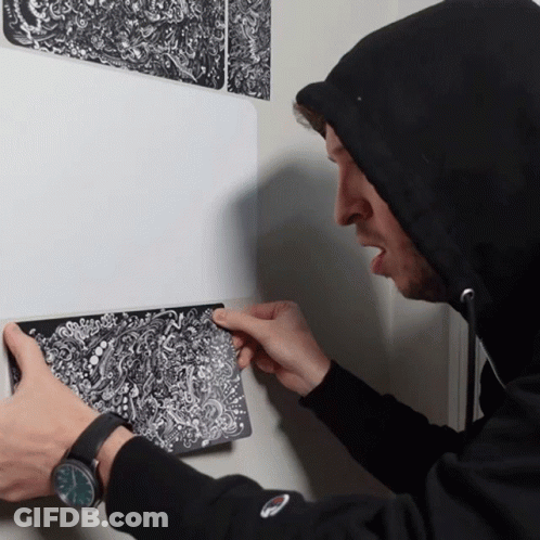 Person Holding Bitten Muffin GIF