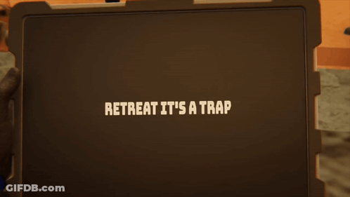 Person Holding Black Retreat Trap Box GIF