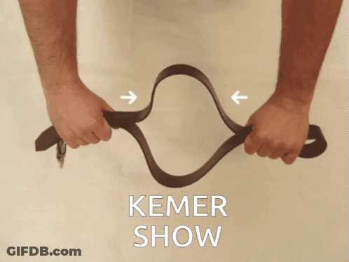 Person Holding Brown Belt Kemer Show GIF