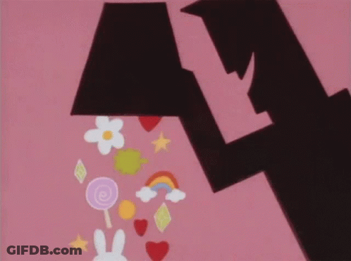 Person Holding Candy Bucket GIF