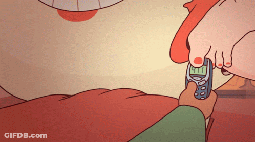 Person Holding Cell Phone 4:11 GIF