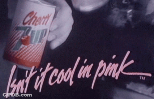 Person Holding Cherry 7Up Can GIF
