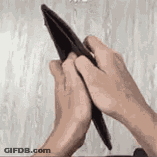 Person Holding Empty Wallet GIF