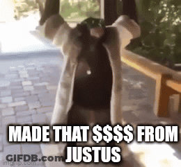 Person Holding Empty Wallet Saying Damn I Should Have Kept Enough For Justus GIF