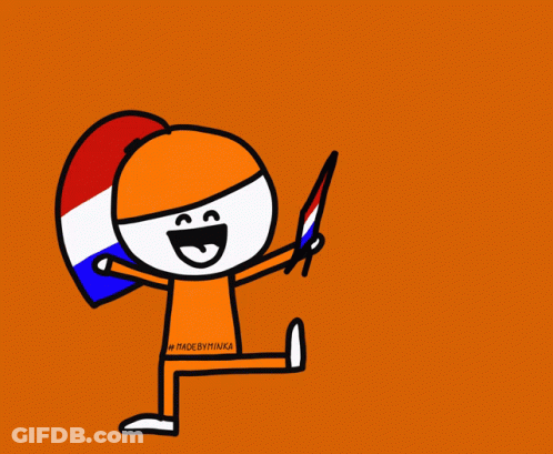 Person Holding Flag Hashtag Made Byminka GIF