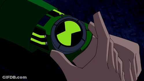 Person Holding Green And Yellow Watch With Star GIF