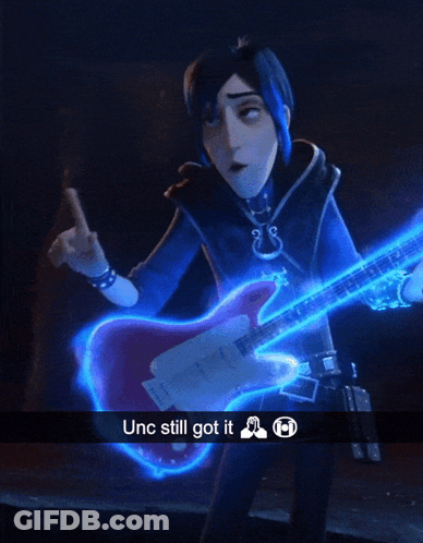 Person Holding Gun Saying Unc Still Got It GIF