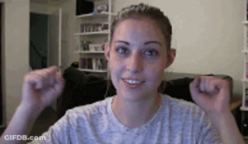 Person Holding Ice Cream Cone With Overflowing Ice Cream GIF