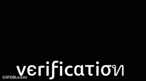 Person Holding Knife Saying Verification GIF