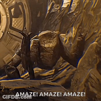 Person Holding Large Rock Amazed Amazed Amazed GIF