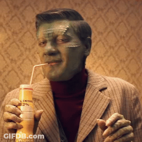 Person Holding Lizard Saying There There GIF