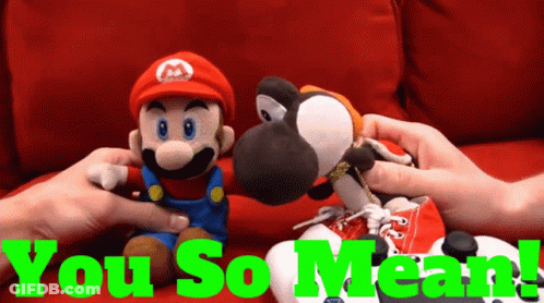 Person Holding Mario And Yoshi Stuffed Toys GIF