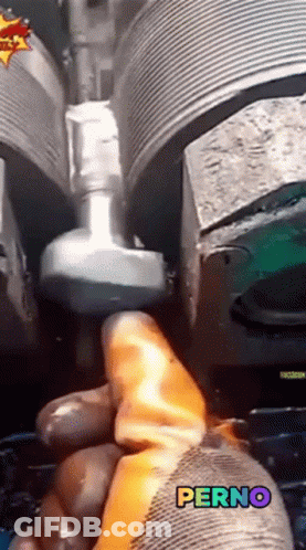 Person Holding Metal Perno GIF