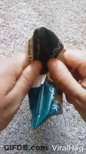 Person Holding Paper Saying Viralhog GIF