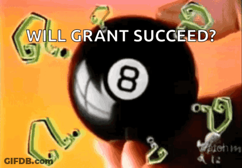 Person Holding Pool Ball Number Eight GIF