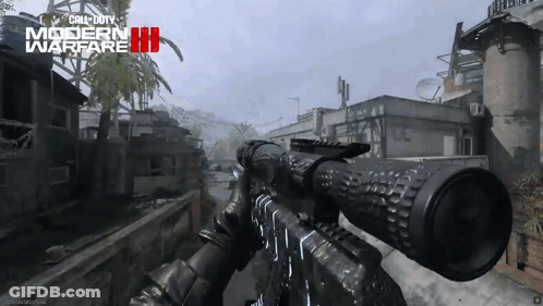 Person Holding Sniper Rifle Modern Warfare GIF