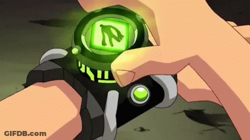 Person Holding Watch With Green N GIF