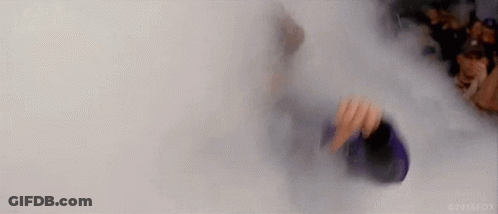 Person Holding Wine Bottle In Bubble Bath GIF
