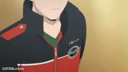 Person In Black And Red Tokyo Ghoul Jacket GIF