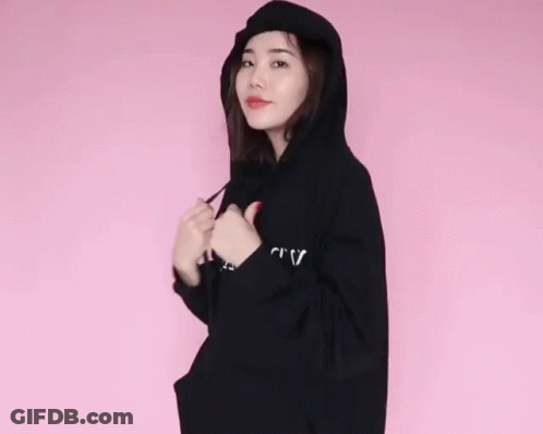 Person In Black Hoodie Saying VTAS GIF