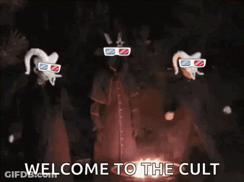 Person In Black Robe And Mask GIF
