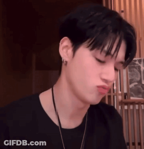 Person In Black Shirt GIF