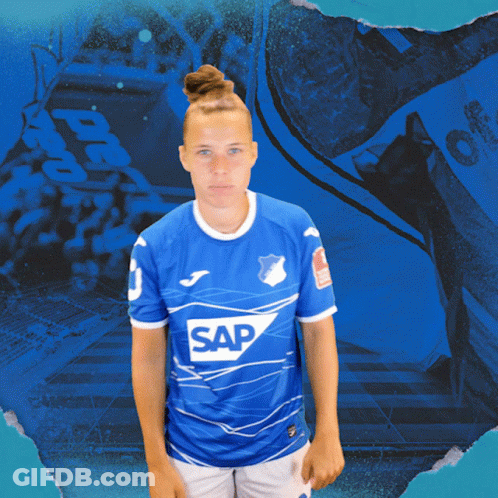 Person In Blue Sap Shirt GIF